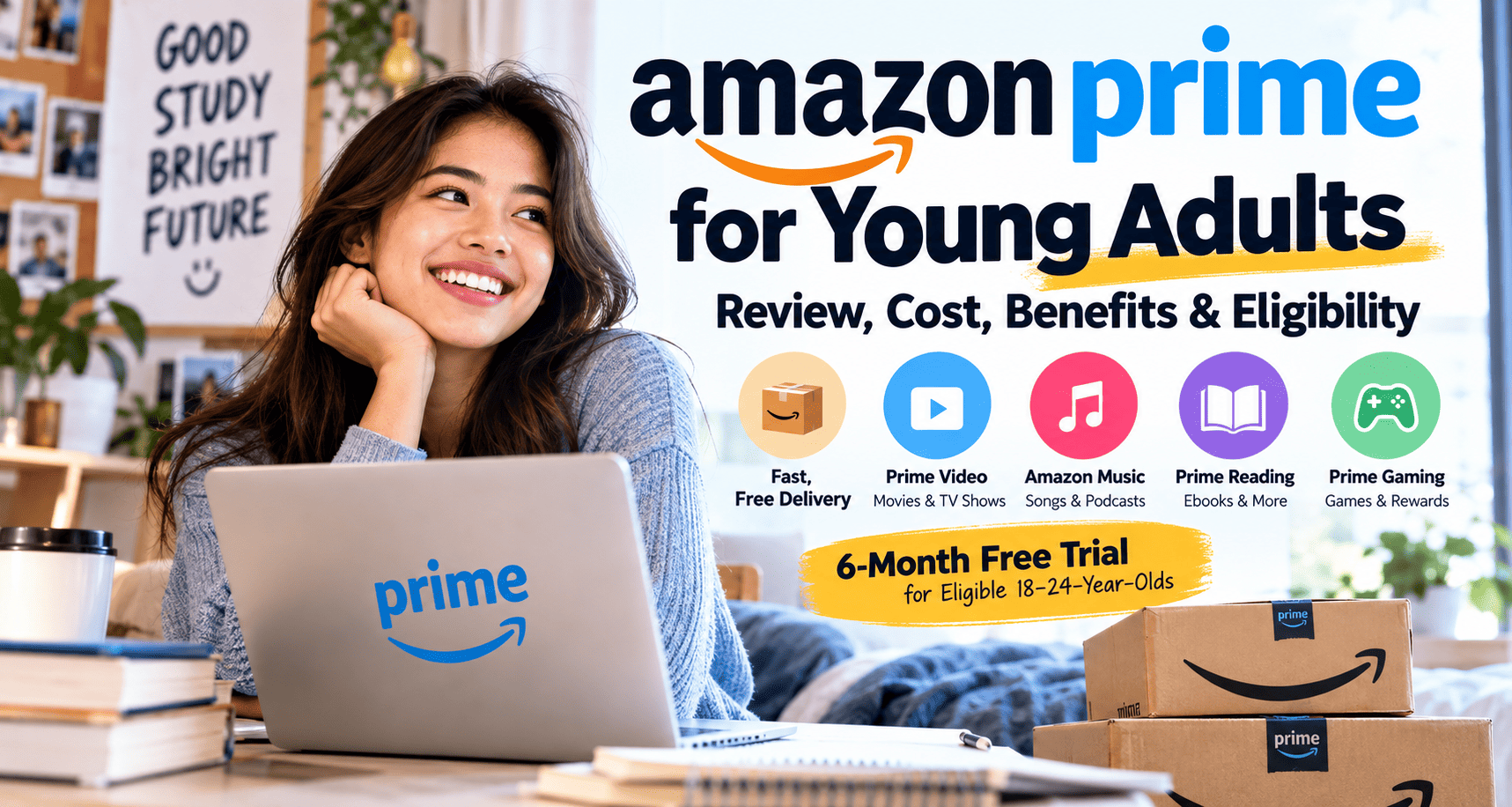 Amazon Prime for Young Adults Review (2026): Cost, Benefits & Eligibility