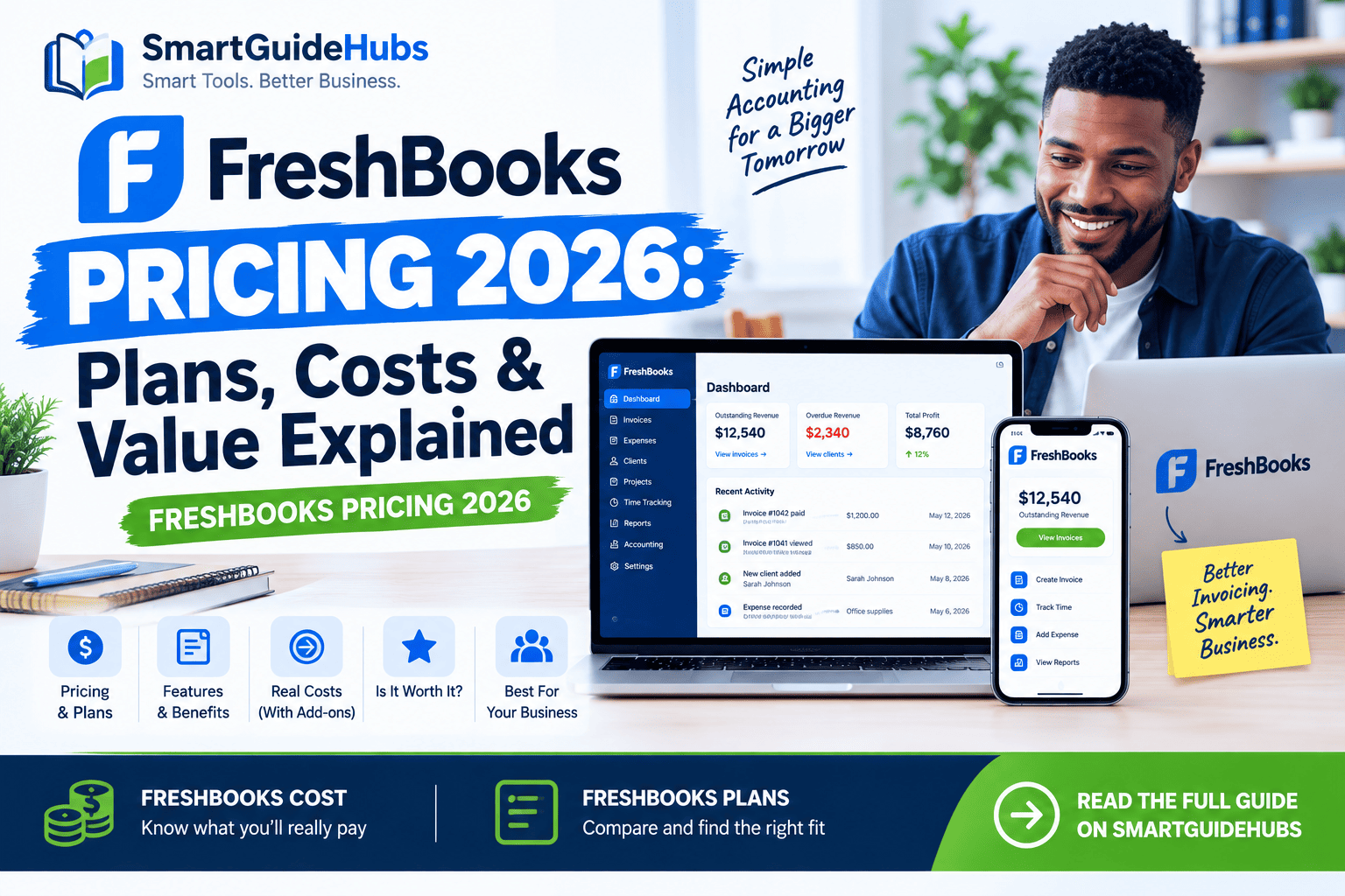 FreshBooks Pricing 2026: Plans, Costs & Value Explained
