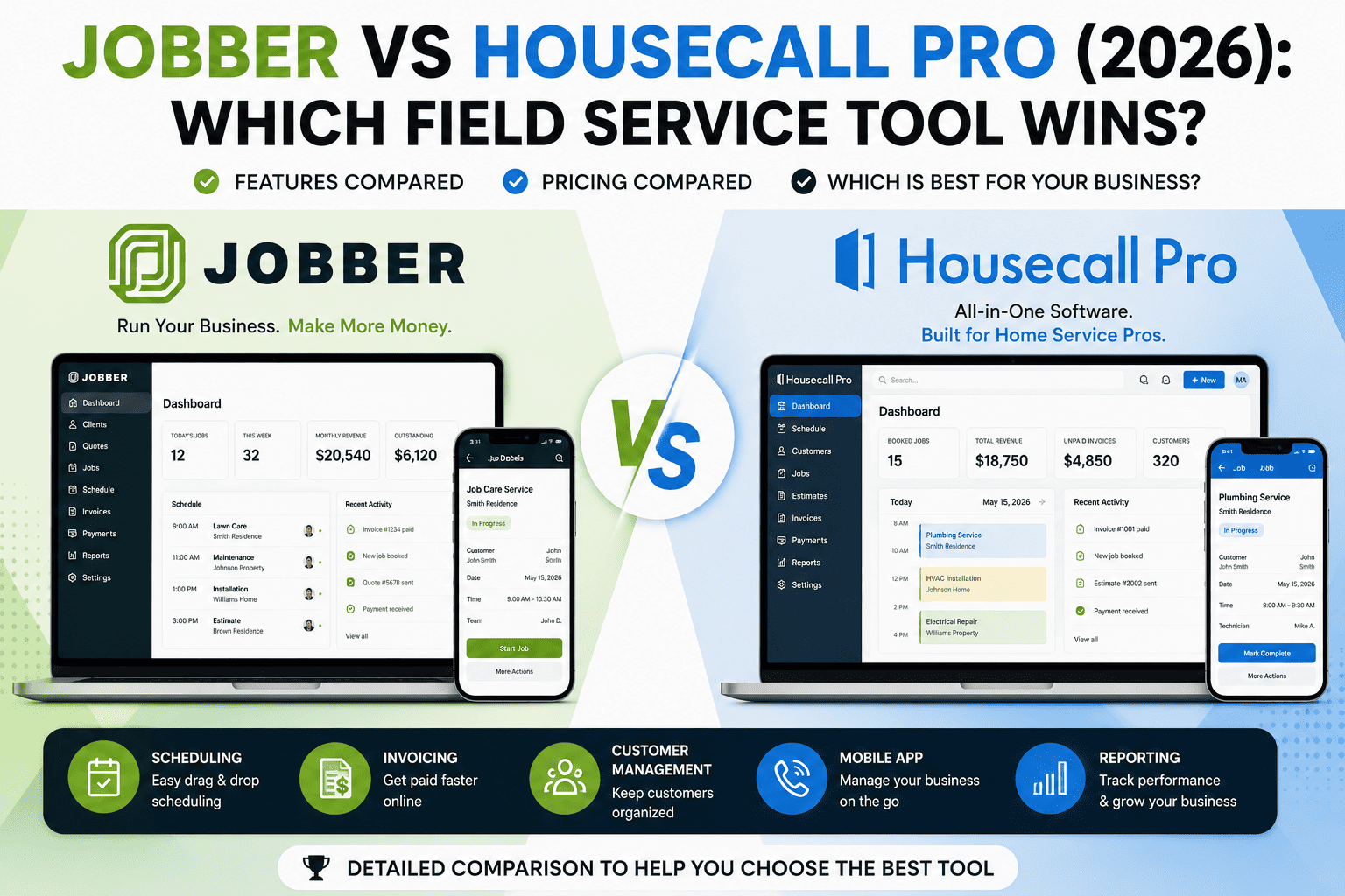 Jobber vs Housecall Pro (2026): Which Field Service Tool Wins?